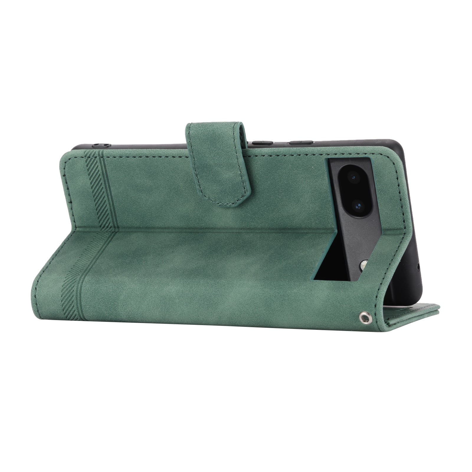 DIERFENG Anti-drop PU Leather Phone Case for Google Pixel 6a DF-03 Lines Imprinted Scratch-resistant Phone Cover Stand Wallet DIERFENG Anti-drop PU Leather Phone Case for Google Pixel 6a DF-03 Lines Imprinted Scratch-resistant Phone Cover Stand Wallet